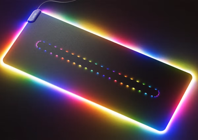 Hyte CNVS - RGB/Noir - Tapis de souris Hyte - Cybertek.fr - 5