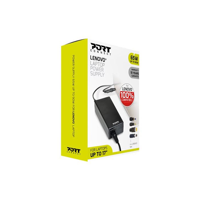 Port Adaptateur secteur pour Notebook Lenovo 65W-Seconde Vie-Très Bon Etat (900093-LE-TBE) - Achat / Vente Chargeur sur Cybertek.fr - 0