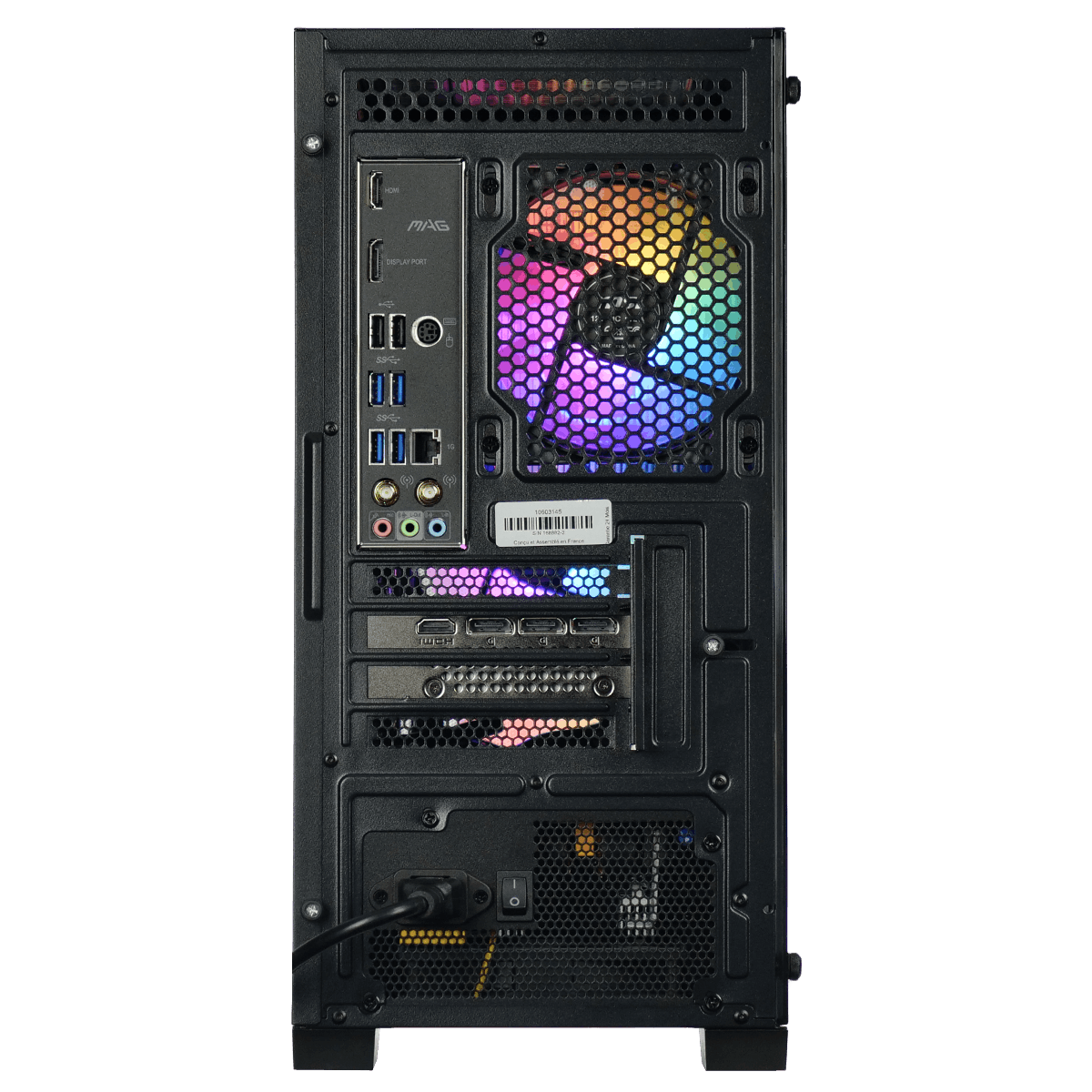 Cybertek LITTLE RAPTOR - R5-5500/5060Ti-8G/16Go/500Go (PCG-10603145) - Achat / Vente PC Fixe sur Cybertek.fr - 5