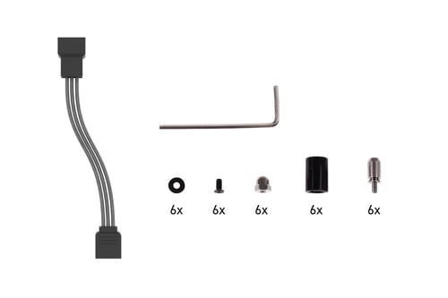 Alphacool Core Flat Reservoir 360 - Pompe incluse (1024004) - Achat / Vente Accessoires watercooling sur Cybertek.fr - 3