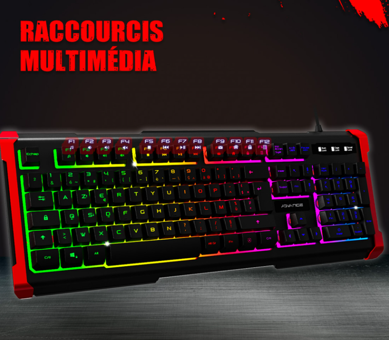 Advance GTA 240 - Clavier PC Advance - Cybertek.fr - 2