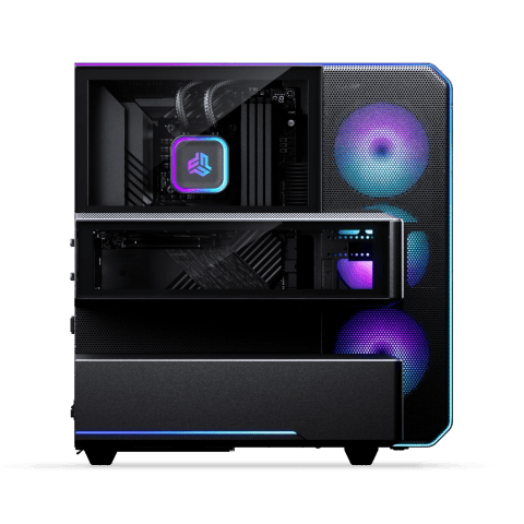 Phanteks EX5 Plus Noir Noir - Boîtier PC Phanteks - Cybertek.fr - 1
