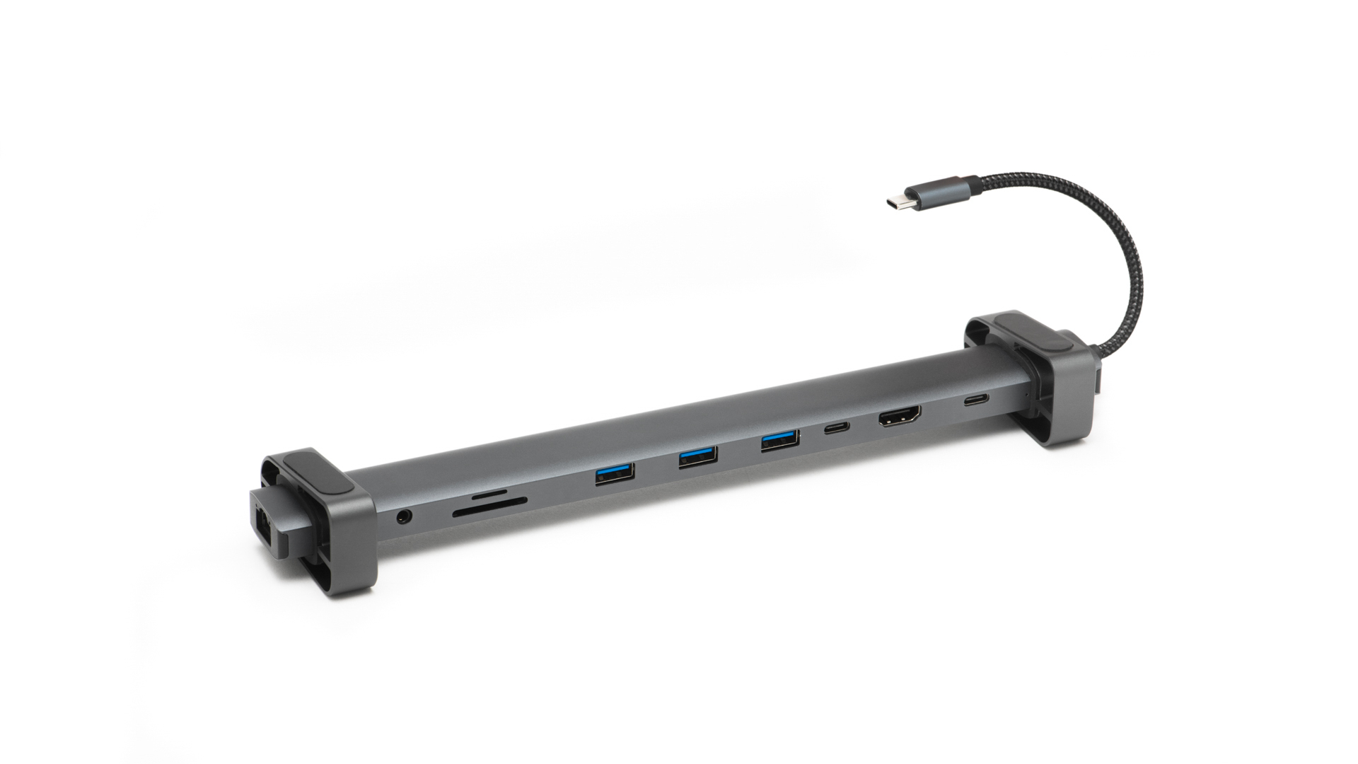 Bluestork HUB USB-C/10 ports/Gris - Hub Bluestork - Cybertek.fr - 0