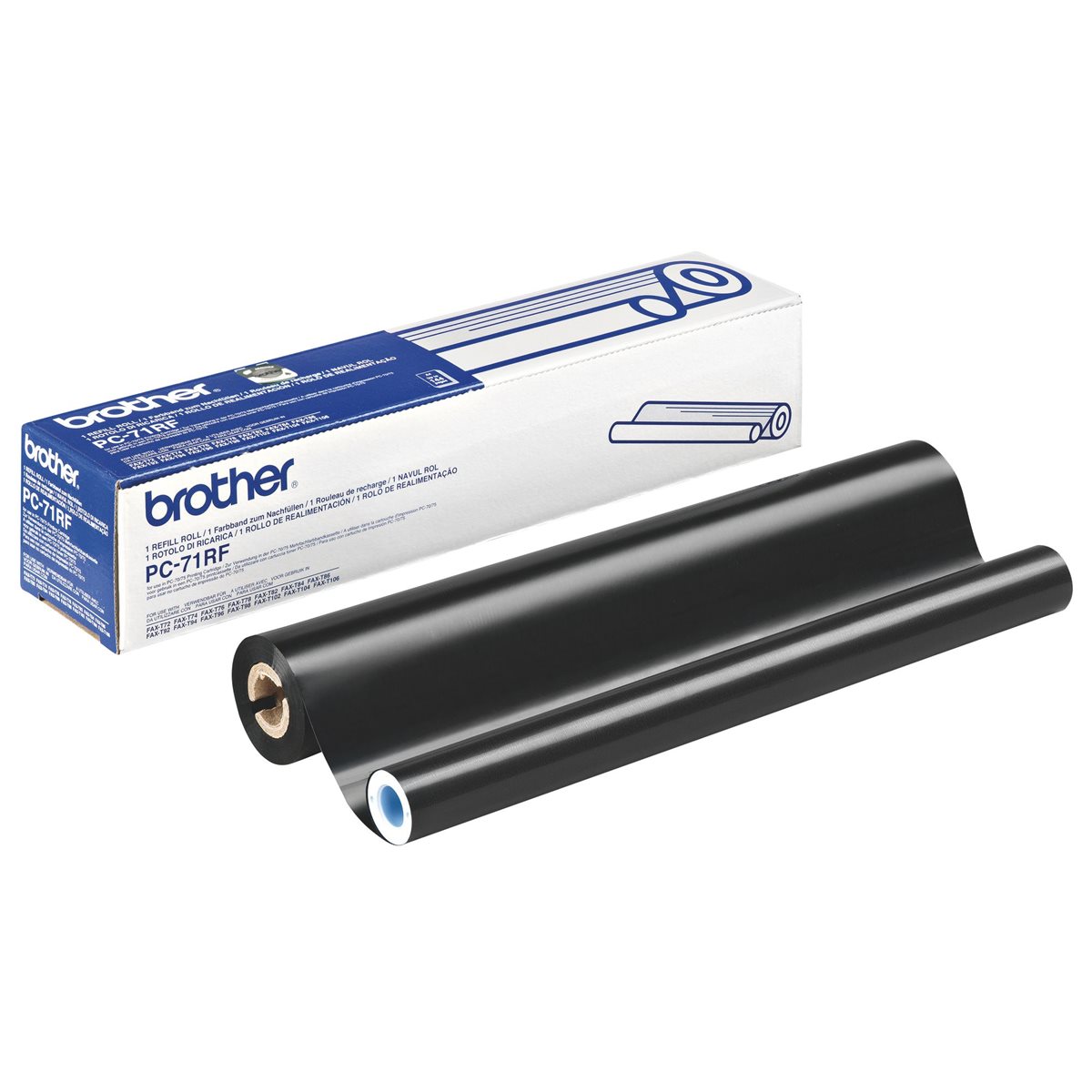 Ruban PC71RF 1x140 pour imprimante Ruban Brother - 0