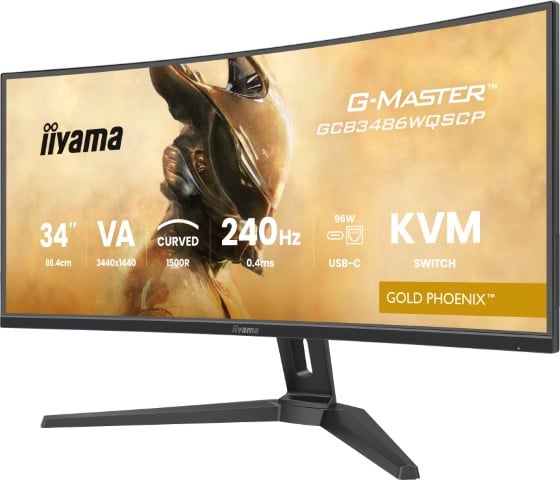 Iiyama 34 pouces  GCB3486WQSCP-B1 - Ecran PC Iiyama - Cybertek.fr - 1
