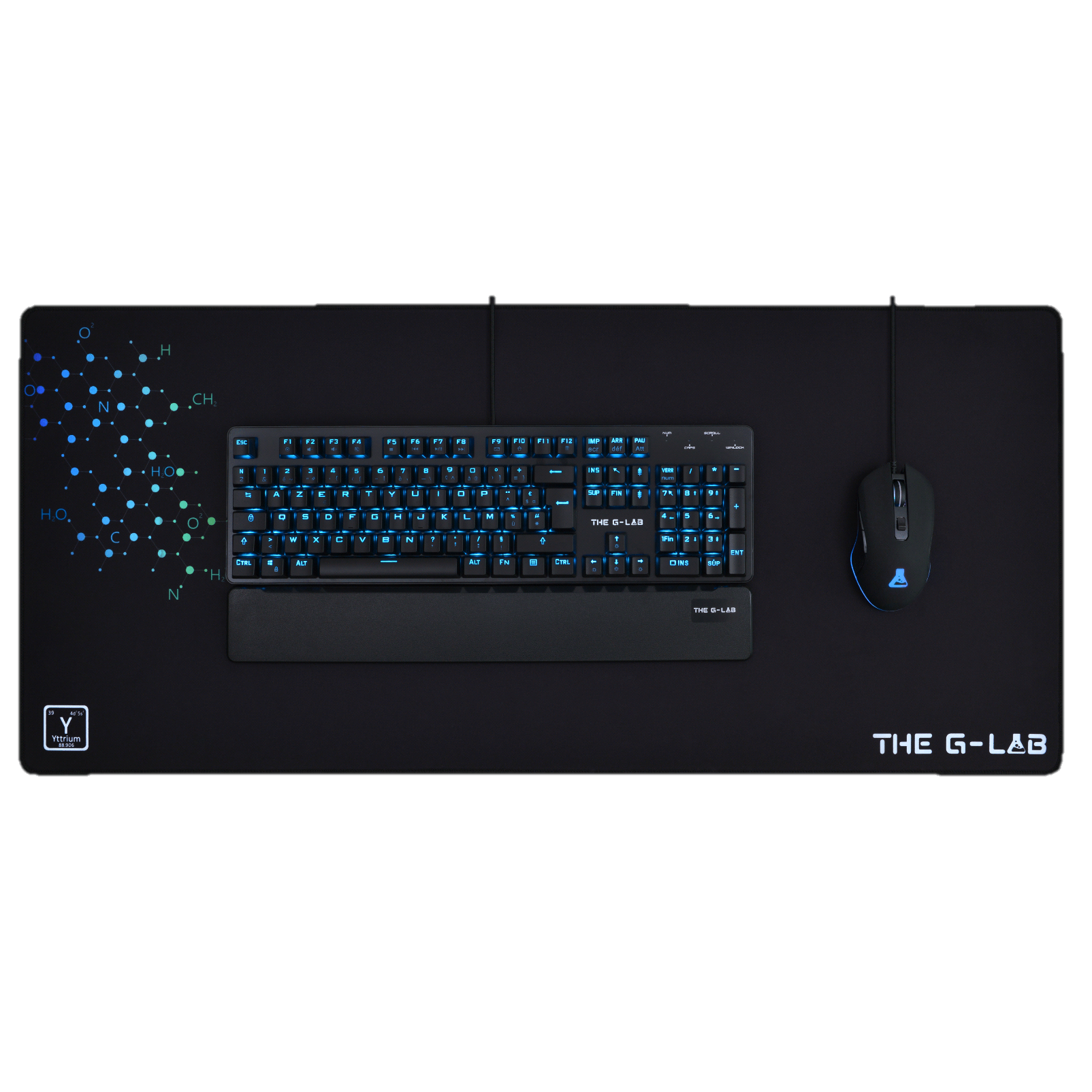 The G-LAB Pad Yttrium - XXL/Noir - Tapis de souris The G-LAB - 1