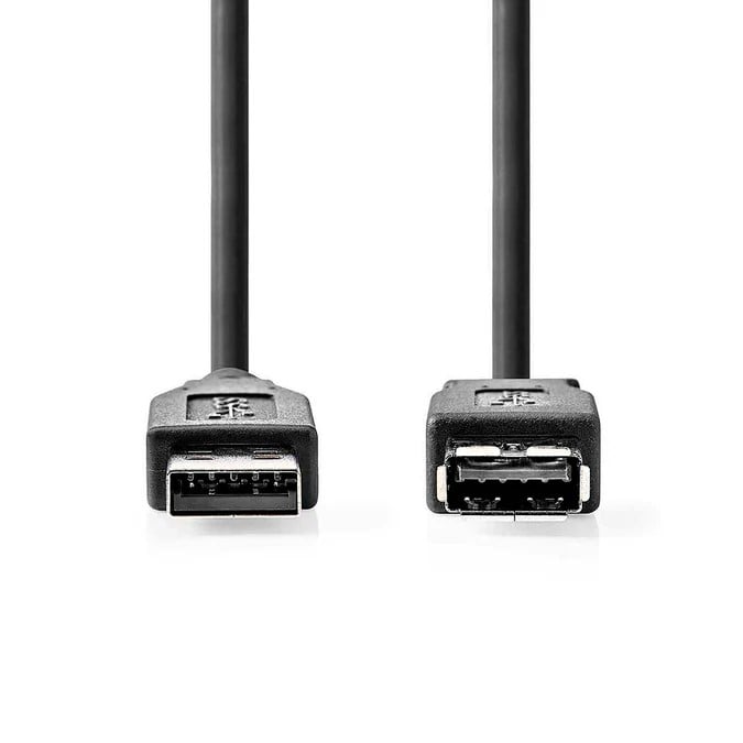 Câbe USB-A 3.2 mâle/femelle - 3m - Noir - Connectique PC - 1