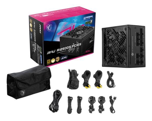 MSI 80+ Gold (1250W) - Alimentation MSI - Cybertek.fr - 5