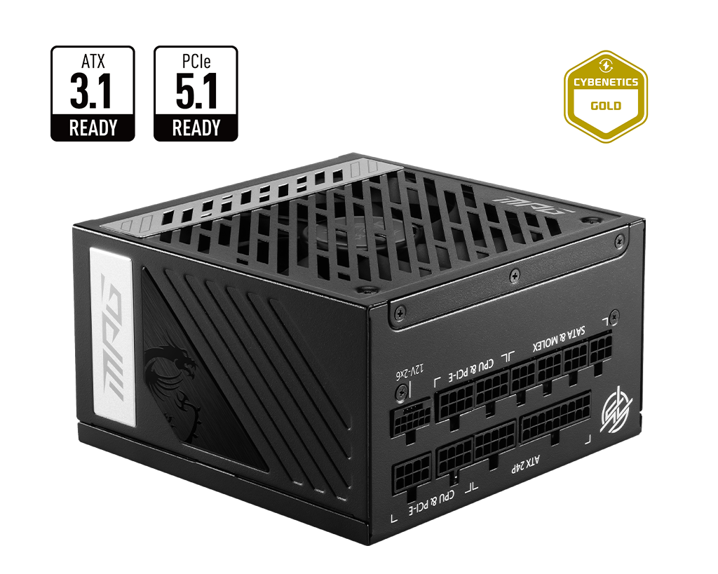 MSI 80+ Gold (850W) - Alimentation MSI - Cybertek.fr - 0
