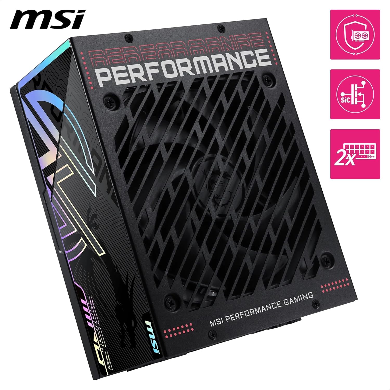 MSI 80 Plus Titanium (1600W) - Alimentation MSI - Cybertek.fr - 1
