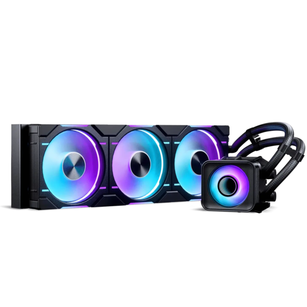 Phanteks Glacier One 360D30 X2 DRGB AiO - 360mm - Noir - Watercooling - 0