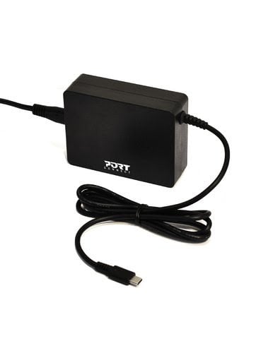 Port Alimentation secteur 90W - USB-C - Noir (900098) - Achat / Vente Chargeur sur Cybertek.fr - 1