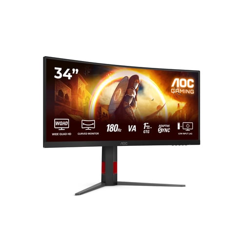 AOC 34 pouces  CU34G4 - Ecran PC AOC - Cybertek.fr - 1