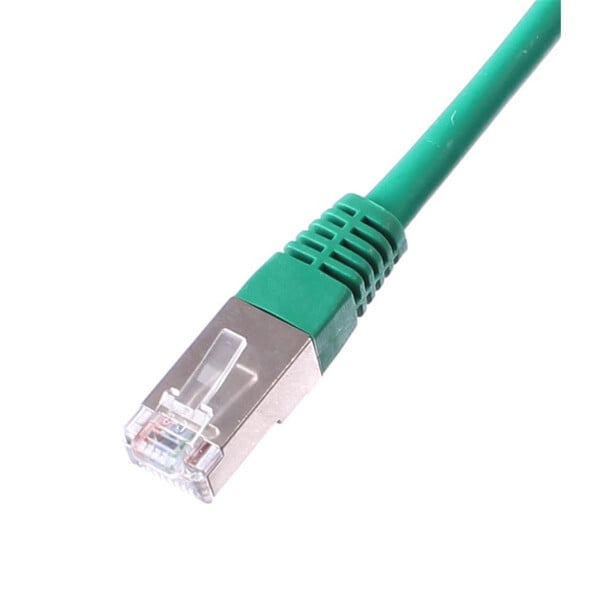 Câble réseau RJ45 CAT6 FTP - 10m Vert - Connectique réseau - 0