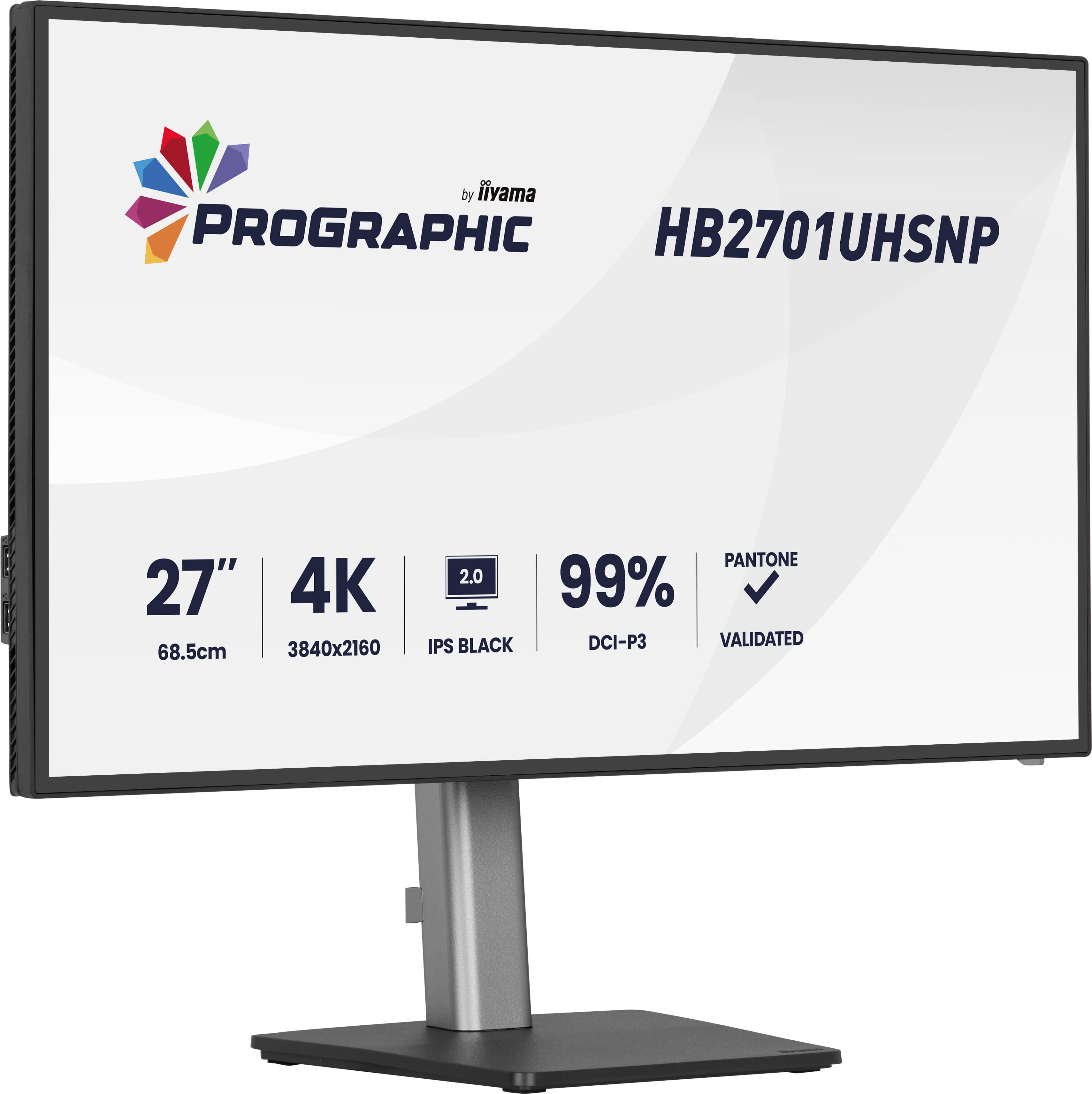 Iiyama 27 pouces  HB2701UHSNP-B1 - Ecran PC Iiyama - Cybertek.fr - 2