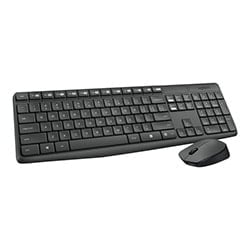 Pack Clavier/Souris Logitech  Wireless MK235 Cybertek