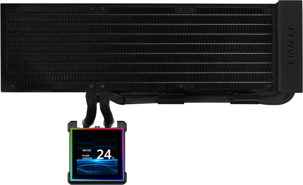 Lian-Li HydroShift II OLED Curved 360 Fanless Noir - Watercooling - 0