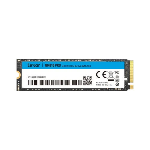 Lexar NM610Pro  PCI-E 3.0 - Disque SSD Lexar - Cybertek.fr - 0