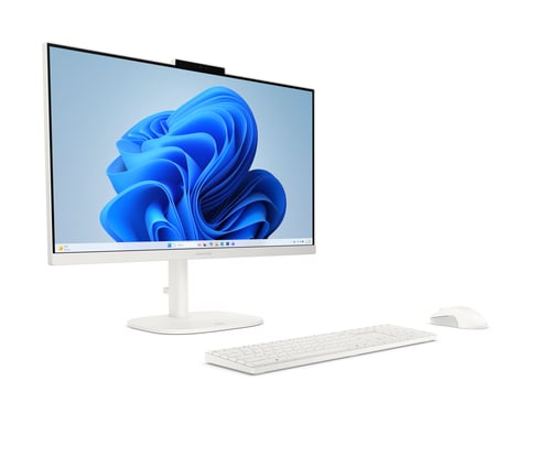 HP OmniStudio 23.8"FHD/Athlon Silver/8/256/W11 Blanc - All-In-One PC/MAC - 1