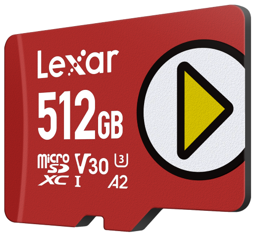Lexar MicroSDXC 512G Class10 U3 V30 A2 - Carte mémoire Lexar - 1