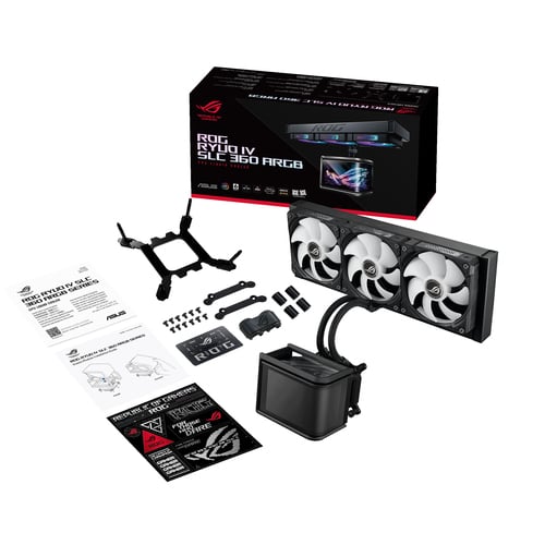 Asus ROG RYUO IV SLC 360 ARGB - 360mm - Noir - Watercooling Asus - 21