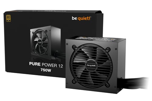 be quiet! ATX 750W - 80+ Gold - Pure Power 12 Noir (BP003EU) - Achat / Vente Alimentation sur Cybertek.fr - 2
