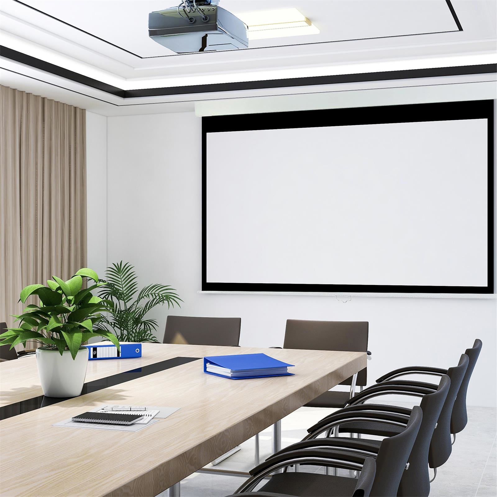 Kimex International Ecran de projection manuel - 2,20 x 1,65m (041-3404) - Achat / Vente Accessoires vidéoprojecteur sur Cybertek.fr - 1