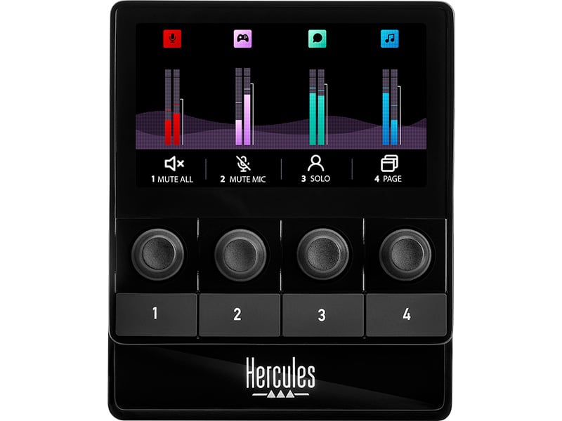 Hercules Audio Kit Stream 100+ USB Mic (4781068) - Achat / Vente Accessoire Streaming / Vlogging  sur Cybertek.fr - 6