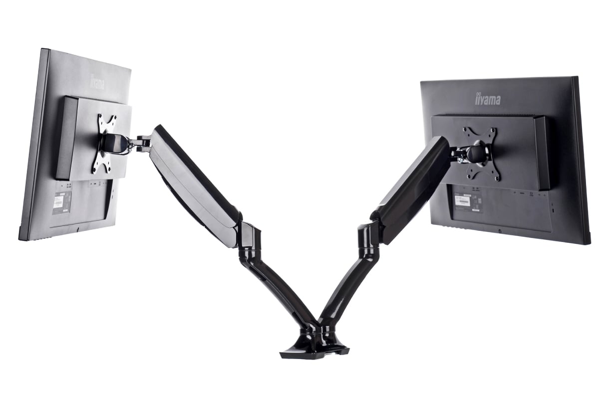 DS3002C-B1 Bras pneumatique deux moniteurs 27" max - Accessoire écran - 3