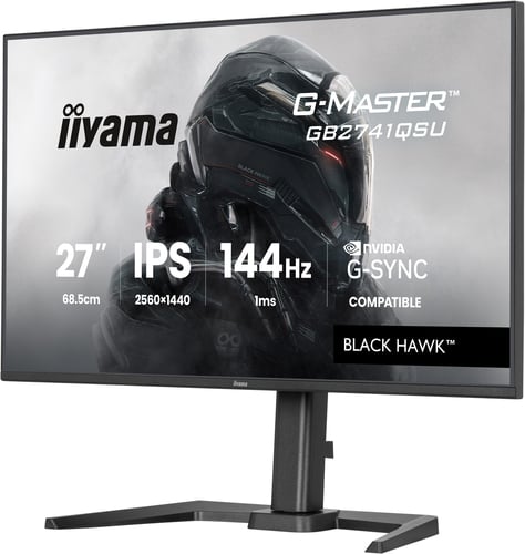Iiyama 27 pouces  GB2741QSU-B1 - Ecran PC Iiyama - Cybertek.fr - 2