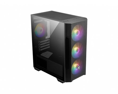 MSI MAG FORGE M100R Noir - Boîtier PC MSI - Cybertek.fr - 1