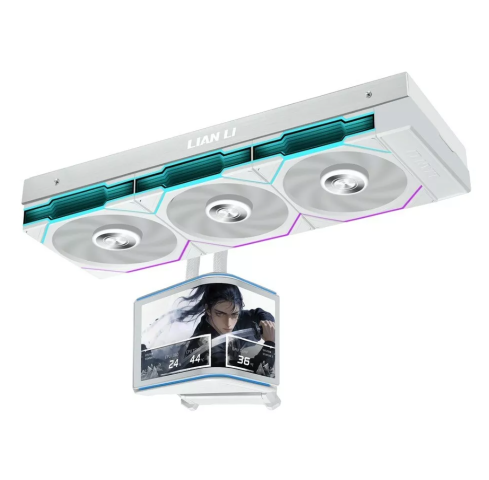 Lian-Li HydroShift II OLED Curved 360TL blanc - Watercooling - 0