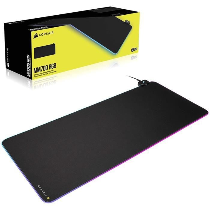 Corsair MM700 - Extended/RGB/Noir - Tapis de souris Corsair - 1