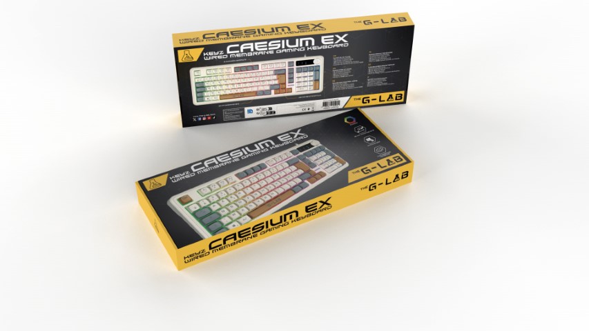 The G-LAB Keyz Caesium EX 3C - Clavier PC The G-LAB - Cybertek.fr - 2