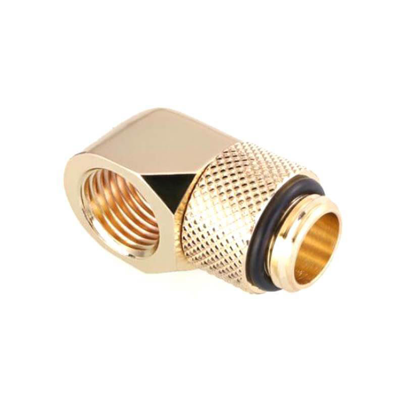 CONSTRUCTEUR Fitting coudé rotatif 90° or - 14mm (B-RD90-X-G) - Achat / Vente Accessoires watercooling sur Cybertek.fr - 0
