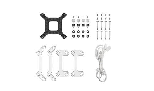 Deepcool LT240 ARGB - 240mm - Blanc - Watercooling Deepcool - 4