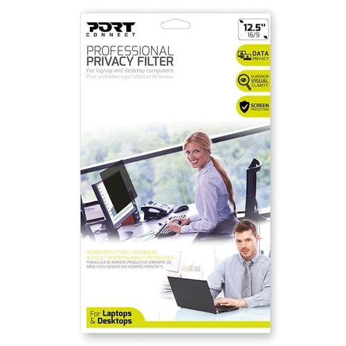 PORT Privacy Filter 2D 12.5inch 16/9 276x156 - Accessoire écran - 0