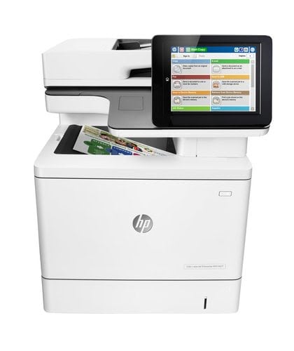 Imprimante multifonction HP Color LaserJet Enterprise MFP M577dn - Blanc - 1