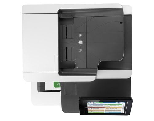 Imprimante multifonction HP Color LaserJet Enterprise MFP M577dn - Blanc - 8