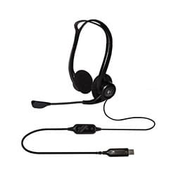 Micro-casque Logitech 960 USB - Filaire - Noir Cybertek