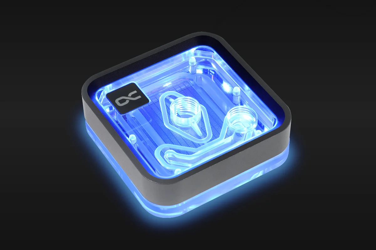 Alphacool Waterblock CPU Core 1 LT Aurora Acrylic  (13886) - Achat / Vente Accessoires watercooling sur Cybertek.fr - 1