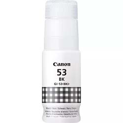 Consommable imprimante Canon Bouteille d'encre noire GI-53BK Cybertek