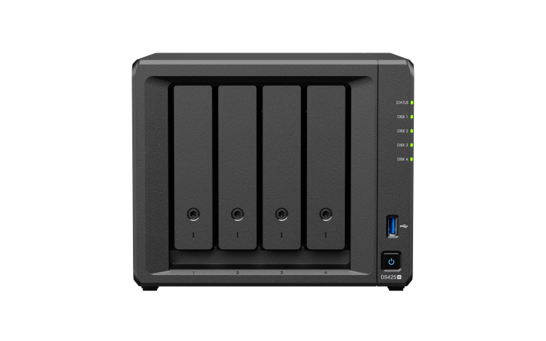 Synology DS425+ - 4 Baies avec 4 disques de 12To IronWolf - Serveur NAS - 2