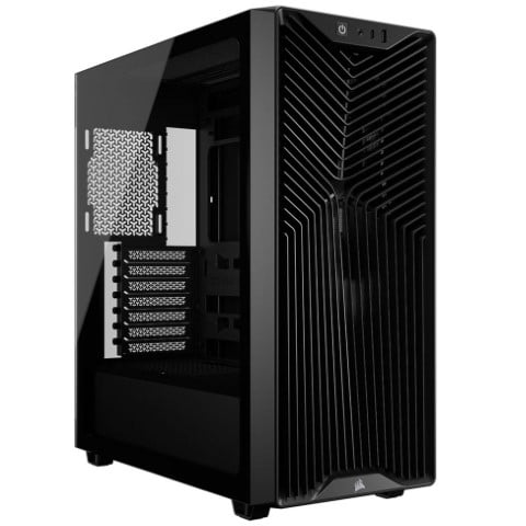 Boîtier PC Corsair 3200D RS Noir - MT/Sans Alim/ATX Cybertek