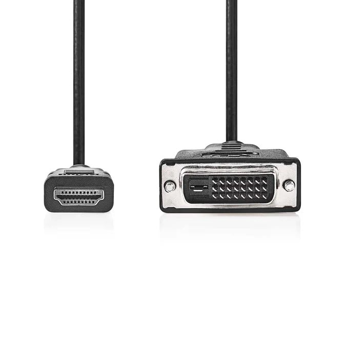 Câble HDMI vers DVI-D - 2m  - Noir - Connectique TV/Hifi/Video - 1