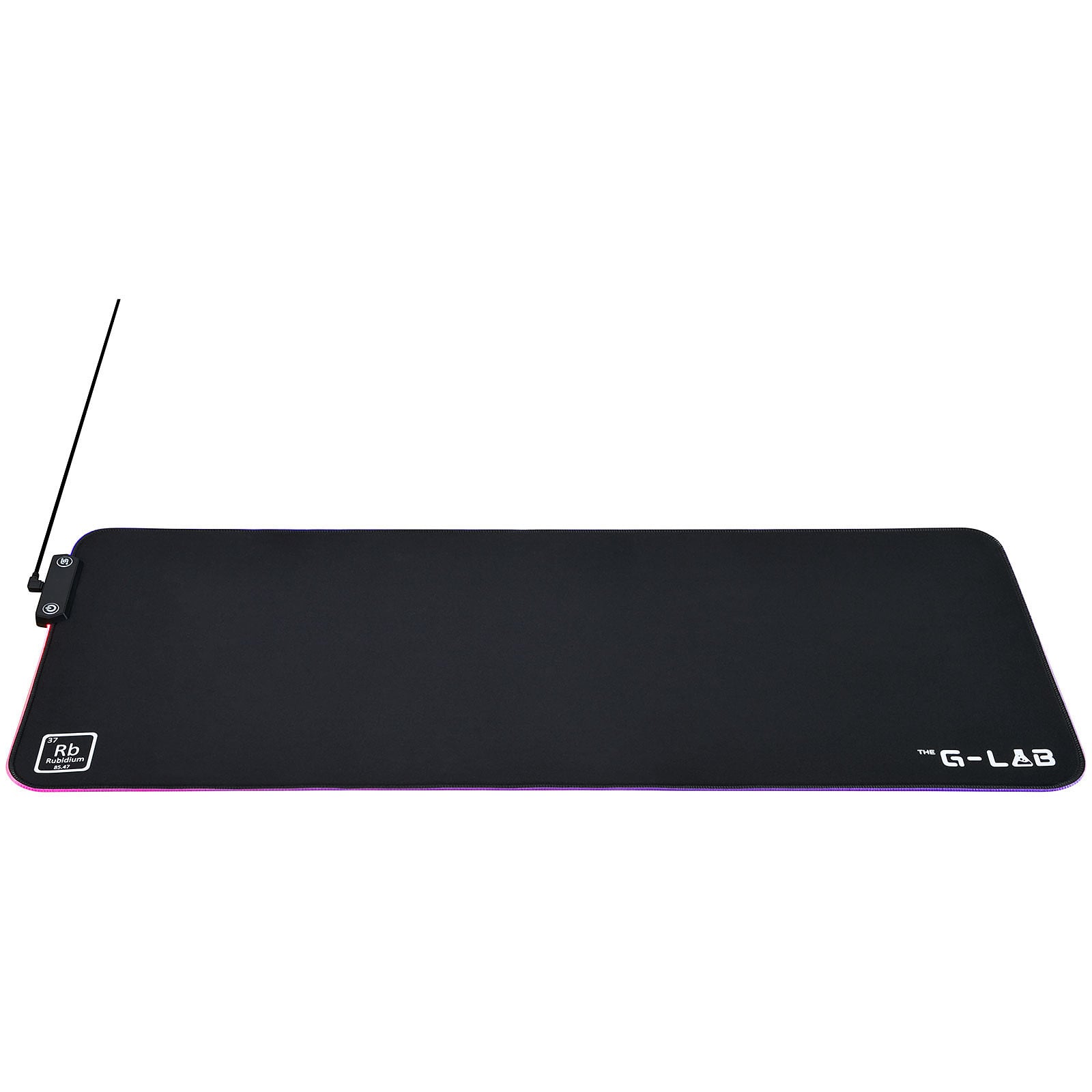 The G-LAB Pad Rubidium - XXL/RGB/Noir - Tapis de souris The G-LAB - 4