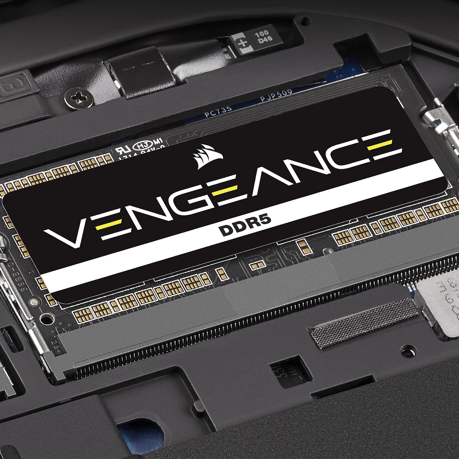 Corsair CMSX16GX5M1A4800C40 (1x16Go SO-DDR5 4800 PC38400) - Mémoire PC portable - 1