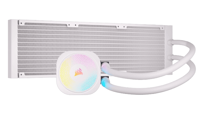 Corsair iCUE LINK TITAN - 360 RX RGB AIO/360mm - Blanc - Watercooling - 1