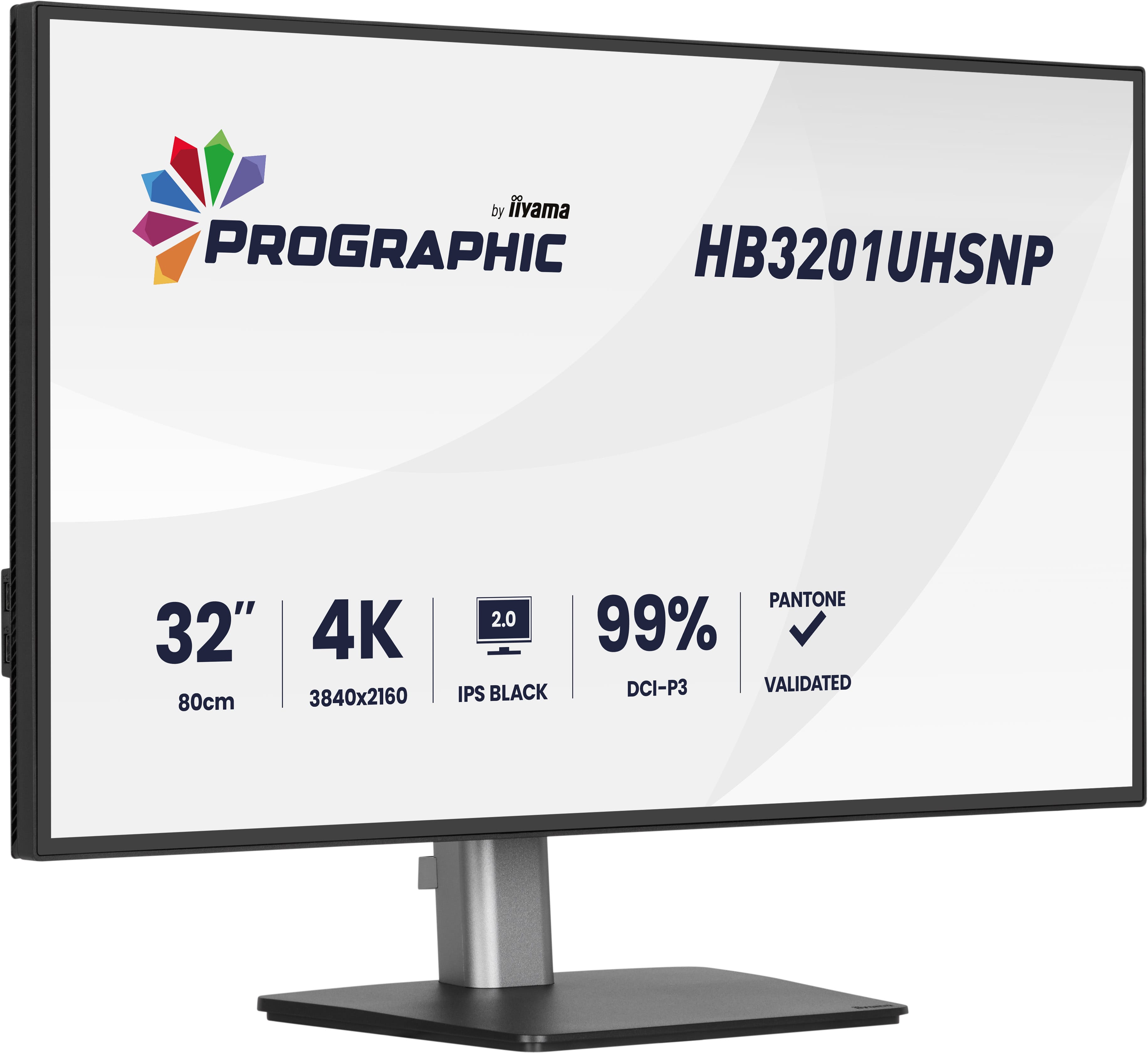 Iiyama 32 pouces  HB3201UHSNP-B1 - Ecran PC Iiyama - Cybertek.fr - 2