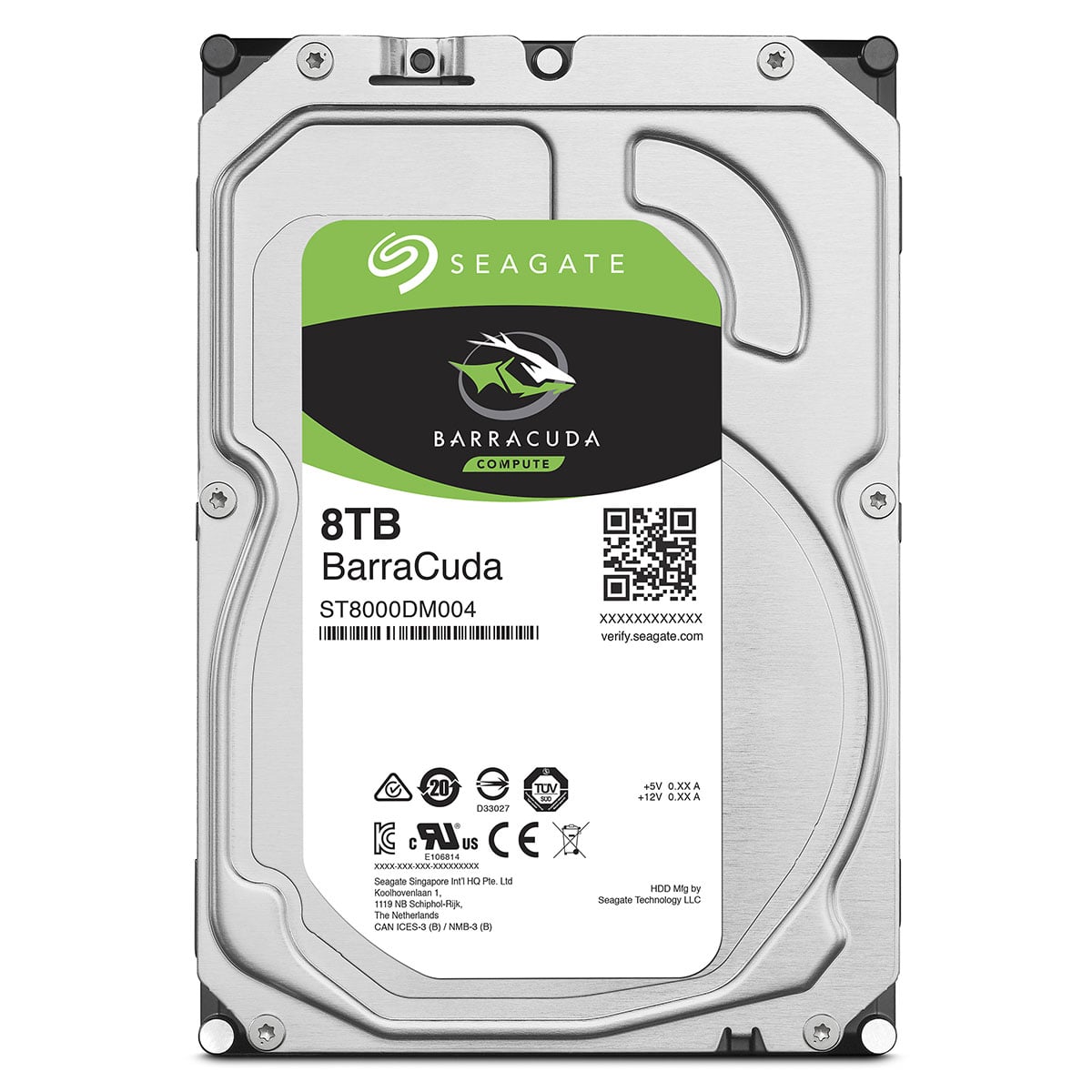 Seagate ST8000DM004  5900 Tr/min - Disque dur 3.5" interne - 3